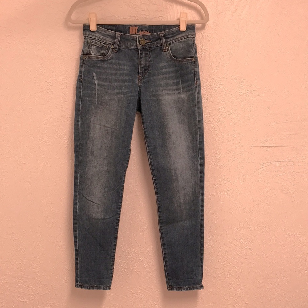 Kut From the Cloth Skinny Ankle Jeans